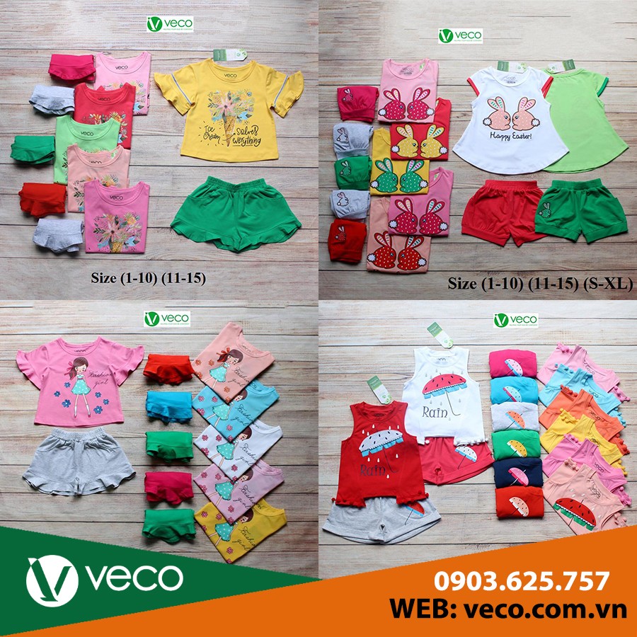 Xưởng may quần áo trẻ em xuất khẩu giá sỉ Veco